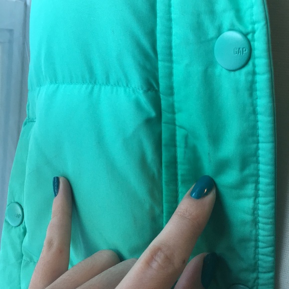 Mint Gap Puffer Vest - Picture 7 of 8